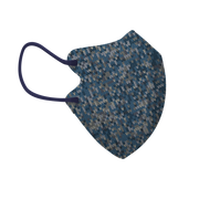 藍調紡織三層2D纖面型口罩 - 中碼 (袋裝5個)
