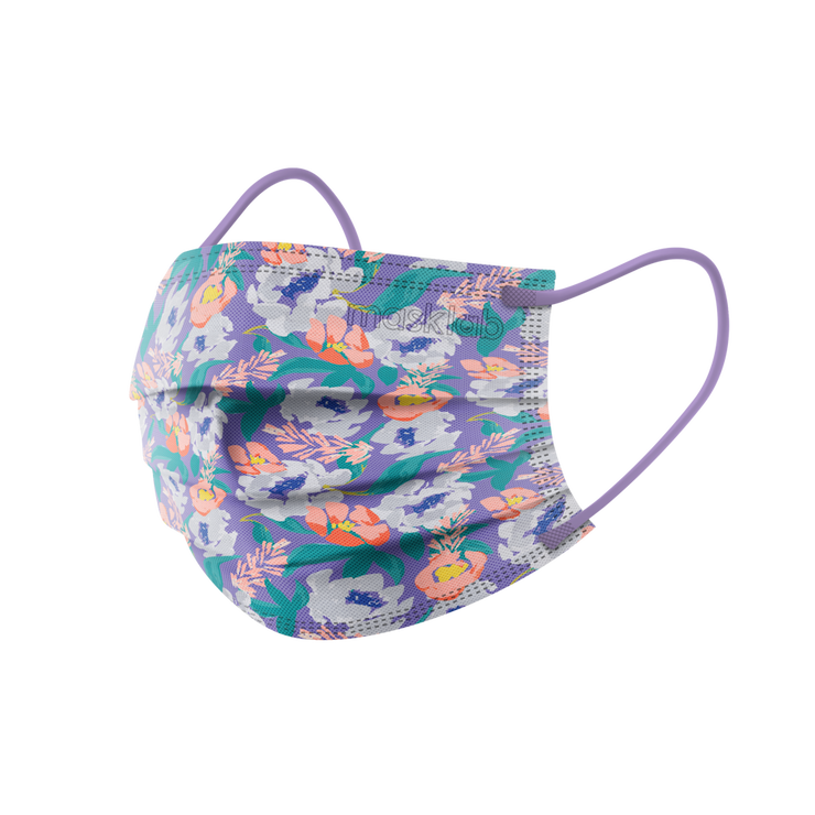 紫花盛宴成人三層外科口罩 2.0 (袋裝10個)