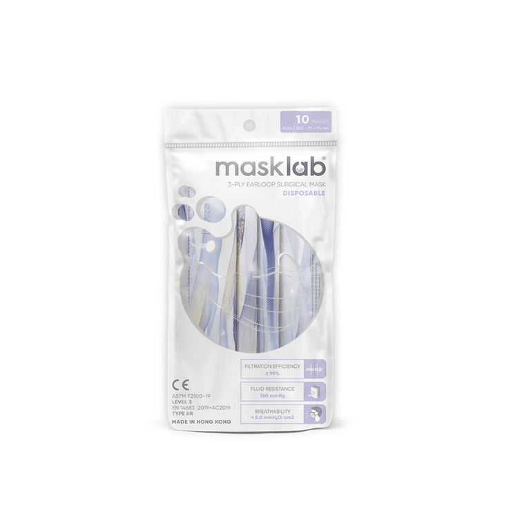 Sapphire Adult 3-ply Surgical Mask 2.0 (Pouch of 10)