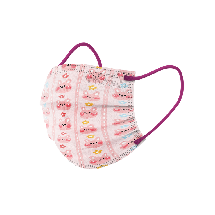 Ms. Rabbit Child Size 3-ply Surgical Mask 2.0 (Pouch of 10)