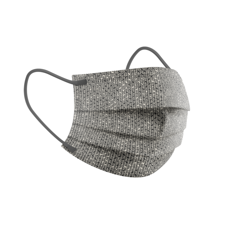 鵝卵石紋成人三層外科口罩 2.0 (盒裝10個 獨立包裝)