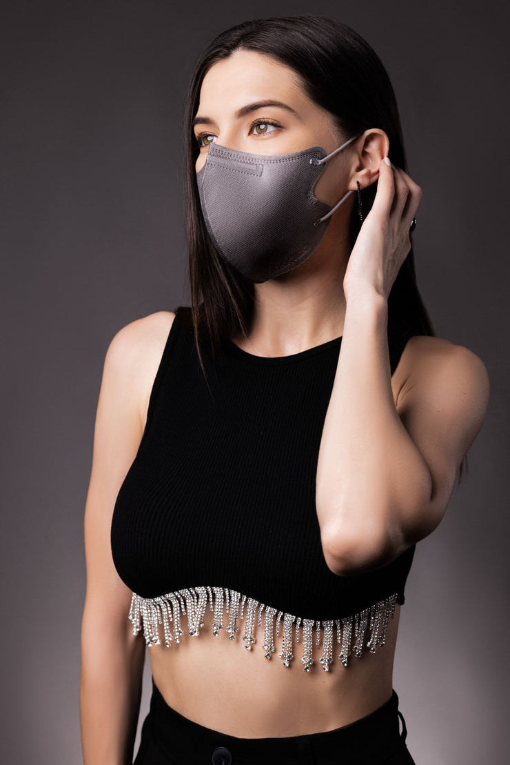 THE REBEL 3-ply 2D Slim Fit Mask - L Size (Pouch of 5)